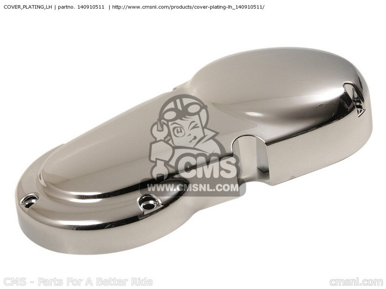 CMS シーエムエス COVER，PLATING，LH KAWASAKI カワサキ その他エンジンカバー エンジンパーツ エンジン