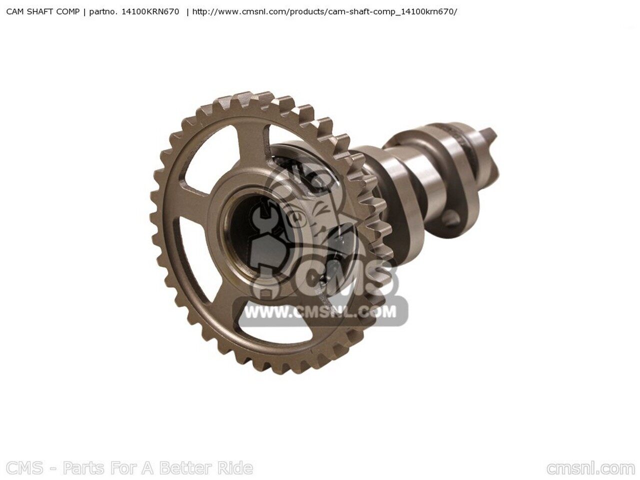 CMS シーエムエス CAM SHAFT COMP CRF250R 4 AUSTRALIA EUROPEAN DIRECT SALES HONDA ホンダ カムシャ..