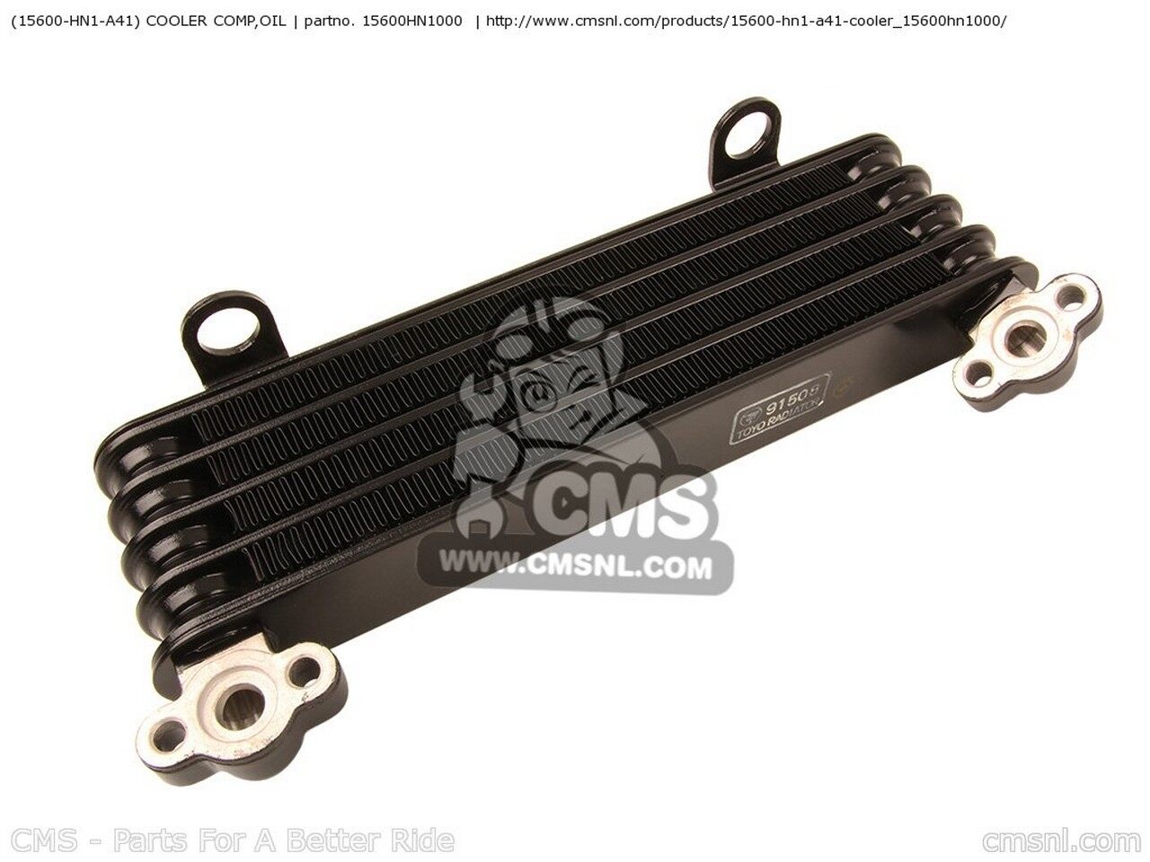 CMS シーエムエス (15600-HN1-A41) COOLER COMP，OIL TRX400EX FOURTRAX 400 EX 2000 Y USA HONDA ホン..