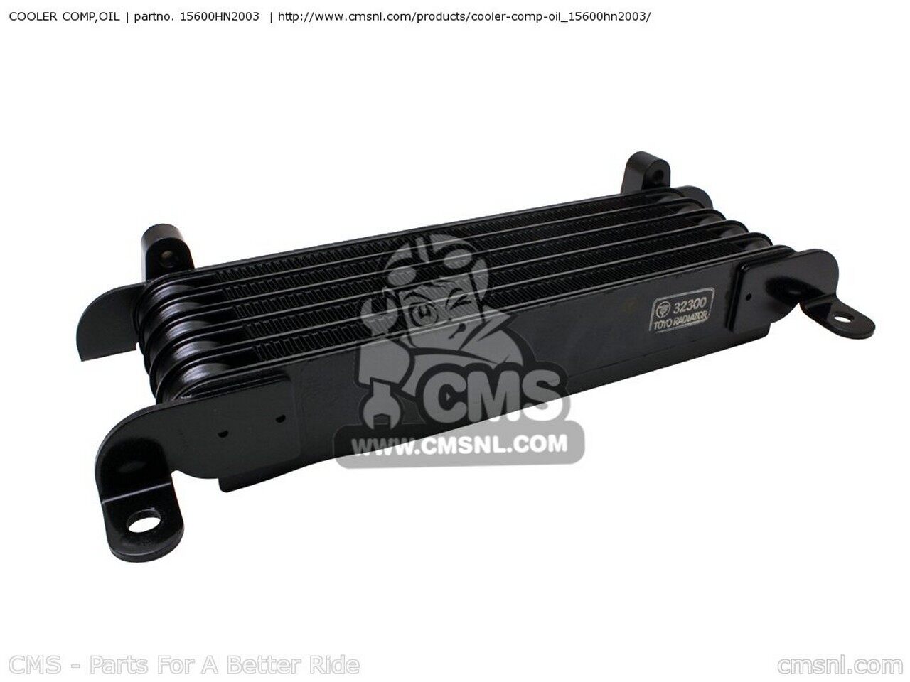 CMS シーエムエス COOLER COMP，OIL TRX500FA FOURTRAX FOREMAN 2001 1 AUSTRALIA / KPH CANADA CMF US..