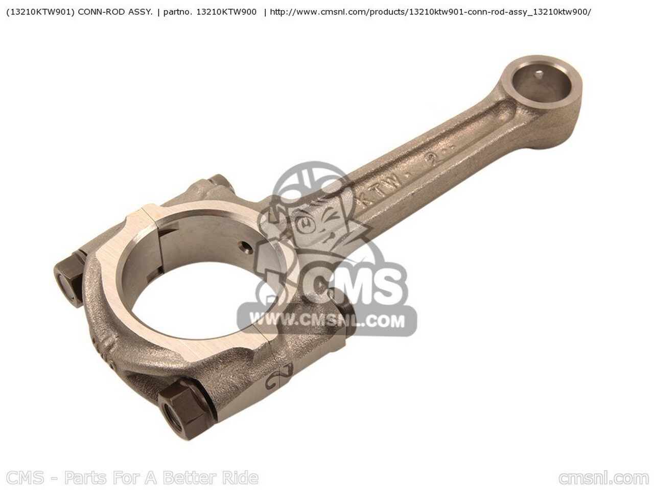 CMS シーエムエス (13210-KTW-901) CONN-ROD ASSY. SH300 20 ...