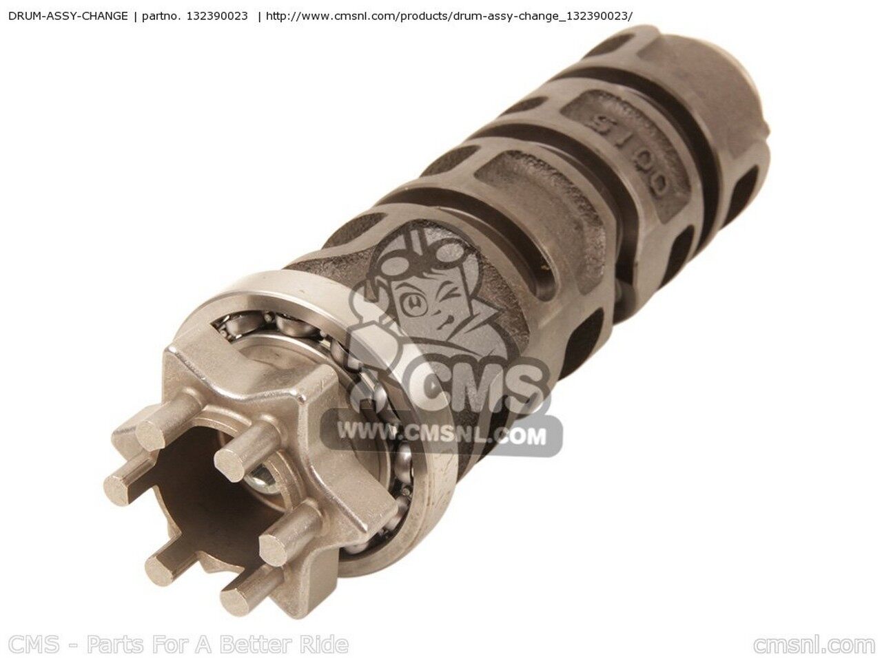 CMS シーエムエス DRUM-ASSY-CHANGE KAWASAKI カワサキ ミッション・ギア エンジンパーツ エンジン