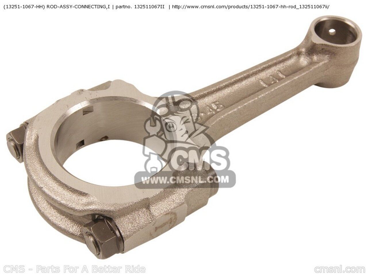 CMS シーエムエス (13251-1067-HH) ROD-ASSY-CONNECTING，I KAWASAKI カワサキ その他エンジンパーツオプション・補修部品 エンジンパーツ エンジン