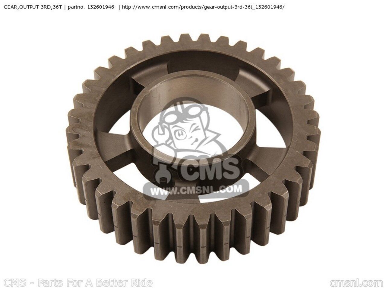 CMS シーエムエス GEAR，OUTPUT 3RD，36T ZX1200B2 ZX12R USA CALIFORNIA CANADA ZX1200B3 ZX1200B4 KA..