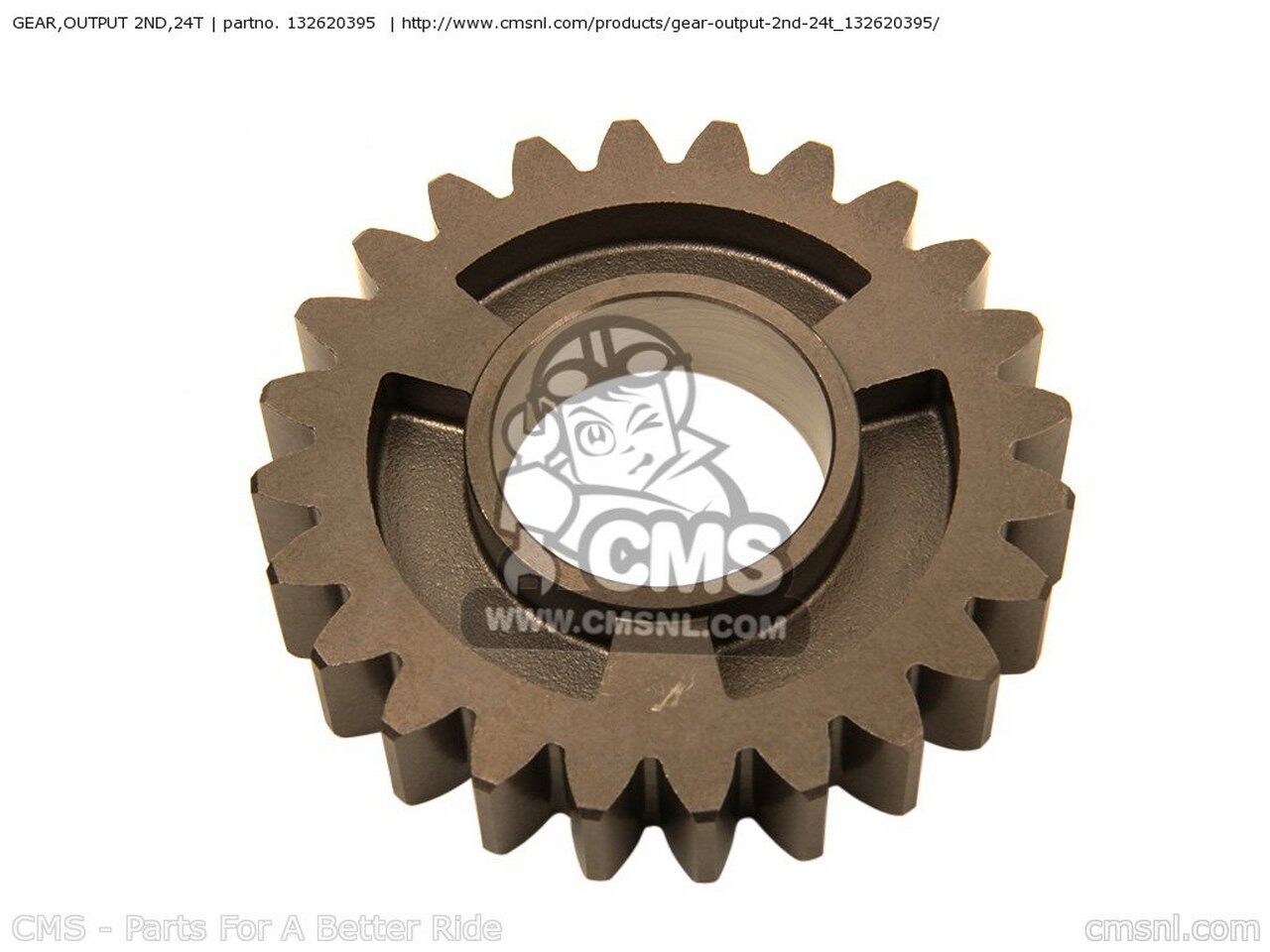 CMS シーエムエス GEAR，OUTPUT 2ND，24T KX450-D8F KX450F 2008 USA KX450-E9F 2009 KX450-E9FA KX450-EAF 2010 KX450-EBF 2011 KX450D7F 2007 CANADA KAWASAKI カワサキ ミッション・ギア エンジンパーツ エンジン