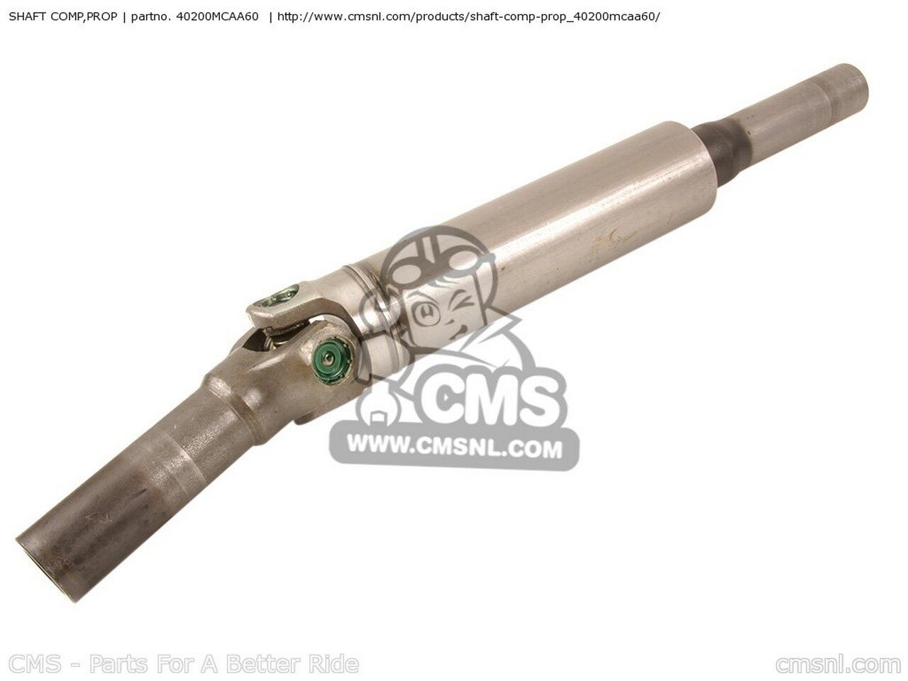 CMS シーエムエス SHAFT COMP，PROP GL1800 GOLDWING 6 AUSTRALIA / GH BRAZIL ENGLANDGH EUROPEAN DIRECT SALES FRANCE CMF IRELAND USA HONDA ホンダ ミッション・ギア エンジンパーツ エンジン