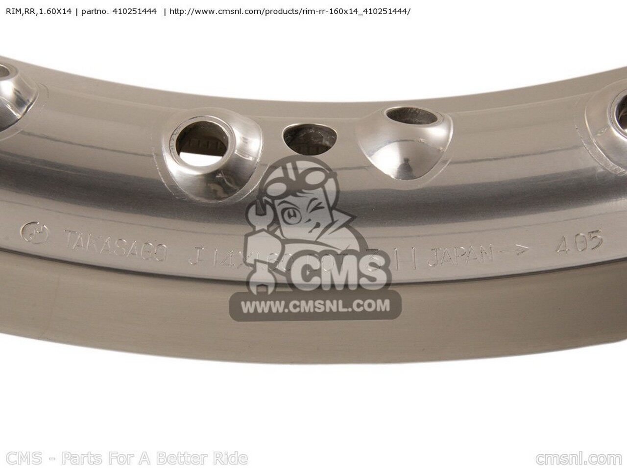 CMS �������२�� RIM��RR��1.60X14 KX85-A3 KX85 2003 USA CANADA KX85-A9F 2009 KX85A6F 2006 KX85A7F 2007 KAWASAKI ���掠�� ����¾�ۥ����륪�ץ�����佤���� �ۥ������Ϣ ­���