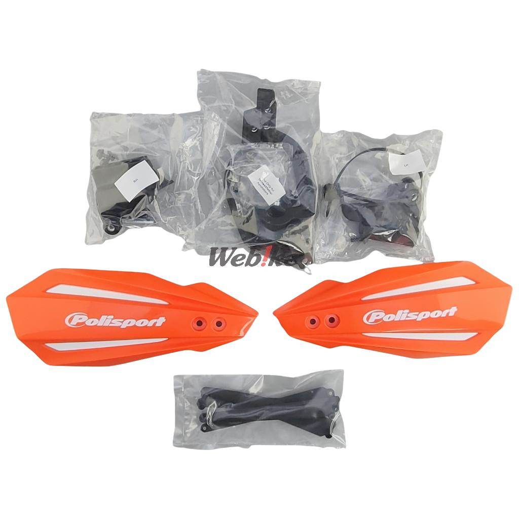 POLISPORT ポリスポーツ BULLIT ハンドガードキット for KTM、ハスクバーナ、GASGAS、シェルコ KTM HUSQVARNA ハスクバーナ SHERCO シェルコ GASGAS ガスガス ハンドガード・ナックルガード ハンドル周辺パーツ ハンドル