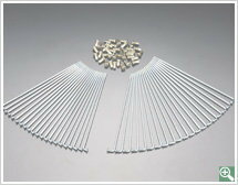 PMC ピーエムシー オリジナルOEMスタイルスポークセット Z1 900SUPER4 Z2 750RS/Z750FOUR KAWASAKI カワサキ スポーク・ニップル ホイール関連 足回り