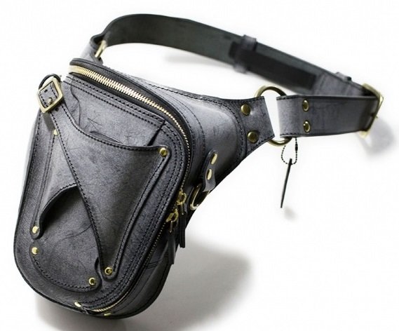 Motor Rock モーターロック MOTOR ROCK × GAHO レザーバッグ Type C ショルダーバッグ バッグ