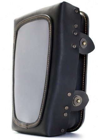 Motor Rock モーターロック GAHO ビンテージスタイルのシンプルなタンクバッグ タンクバッグ 車体用バ..