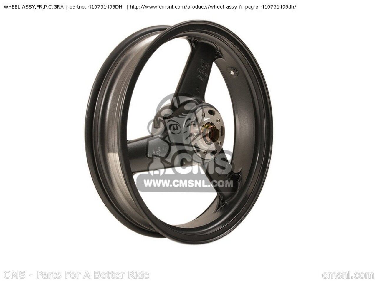 KAWASAKI - CMS シーエムエス WHEEL-ASSY，FR，P.C.GRA ZX750P8 NINJA ZX7R 2003 USA CALIFORNIA CANADA KAWASAKI カワサキ ホイール ホイール関連 足回り