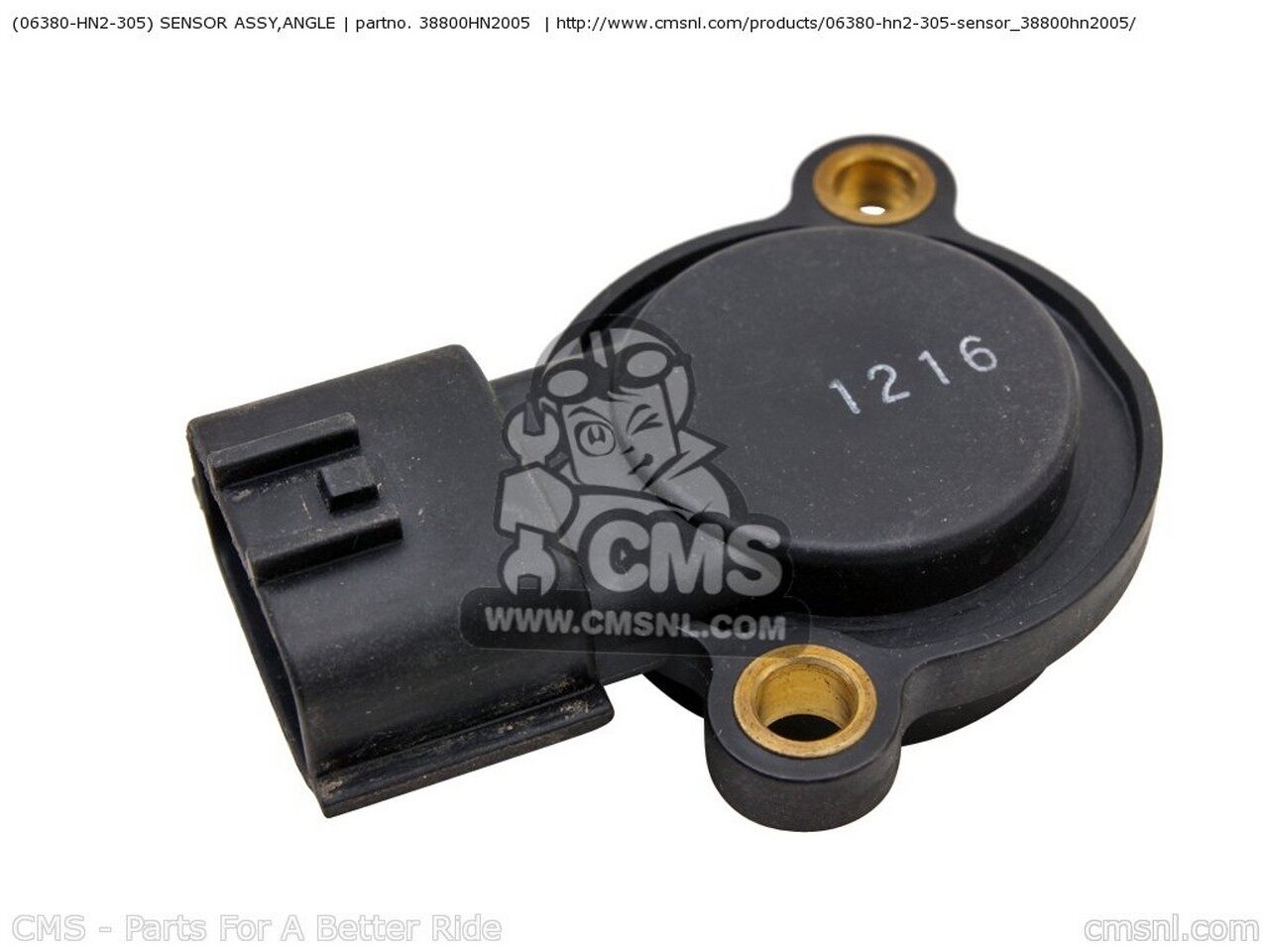 CMS シーエムエス (06380-HN2-305) SENSOR ASSY，ANGLE TRX400FA FOURTRAX 2004 4 AUSTRALIA 2005 5 TRX500FA FOREMAN 2001 1 / KPH CANADA CMF USA EXCEPT CALIFORNIA MPH 2002 2 2003 3 HONDA ホンダ クランクケース エンジンパーツ エンジン