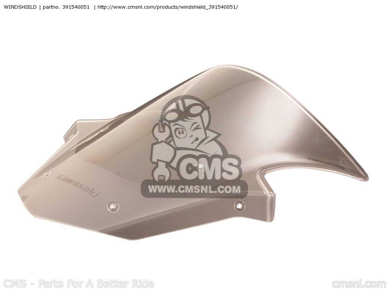 CMS シーエムエス WINDSHIELD ZX1000JBF NINJA ZX10R USA ZX1000JCF NINJAZX10R 2012 ZX1000JDF 2013 ZX1000JEF 2014 ZX1000KBF 2011 ZX1000KCF ZX1000KDF ZX1000KEF / ABS KAWASAKI カワサキ スクリーン 外装