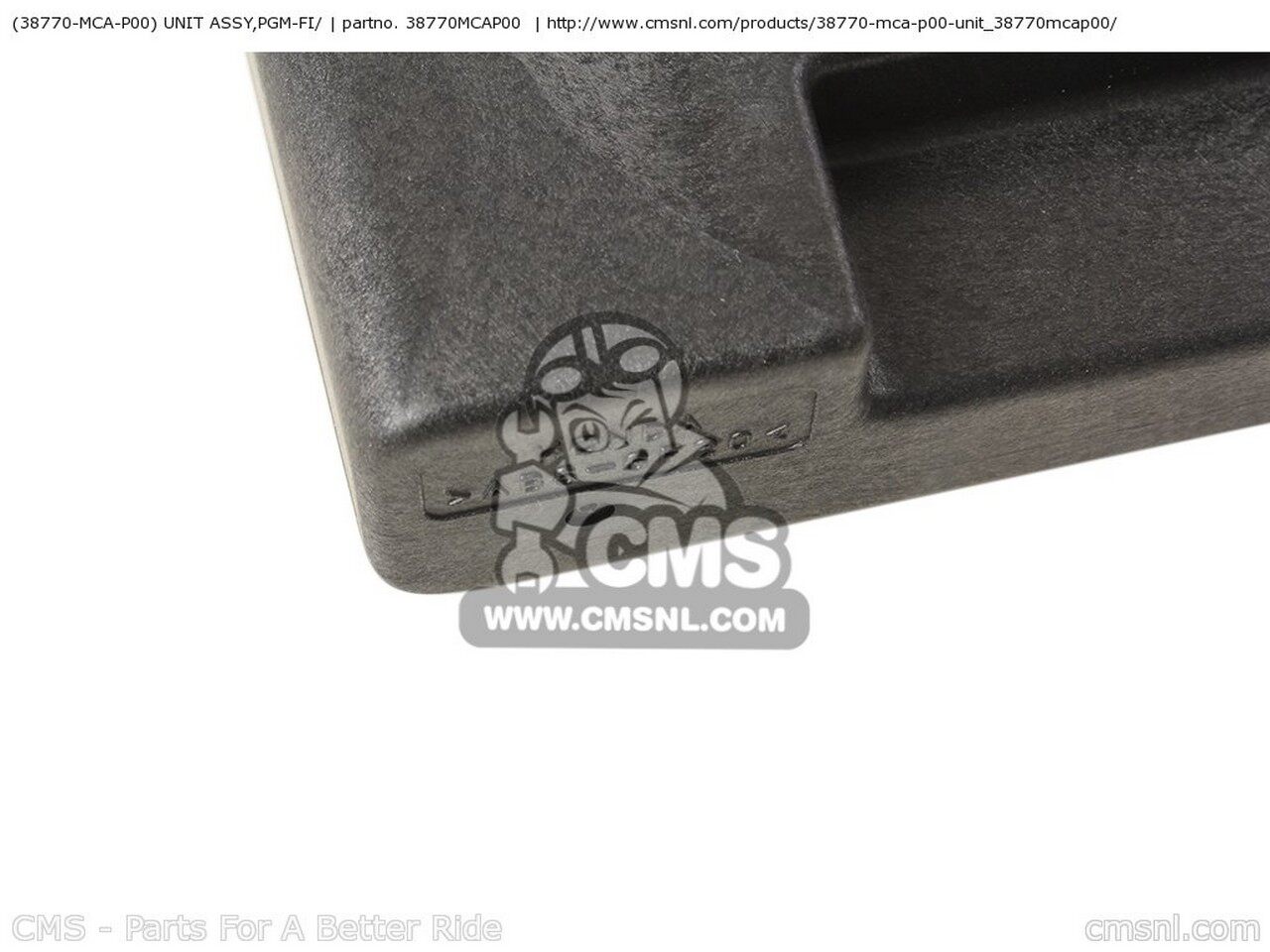 CMS �������२�� UNIT ASSY��PGM-FI�� GL1800A GOLDWING 1 CANADA 2 3 / CMF HONDA �ۥ�� ECU �۵���Ϣ ���󥸥�