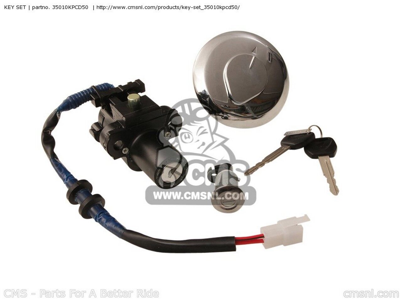 CMS シーエムエス KEY SET HONDAXL125V VARADERO 2010 A ENGLAND / MKH XL125V 2009 9 TYPE 2 EUROPEAN DIRECT SALES DX 4 6 CMF 5 7 2011 B 3 2007 MPH EUROPE HONDA ホンダ キーシリンダー・鍵 スイッチ・ハーネス関係 電装系