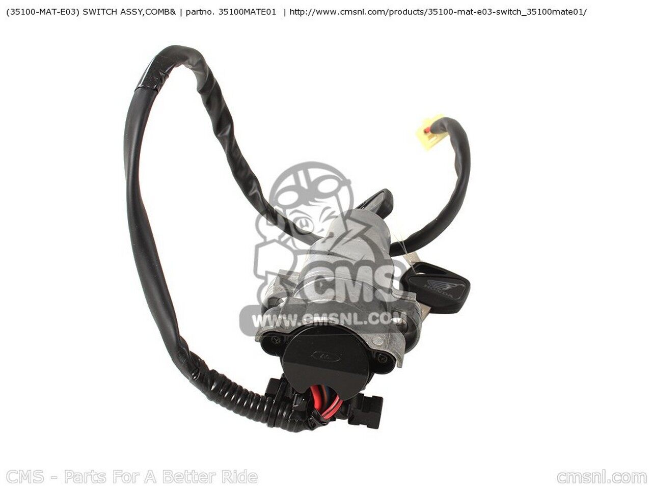 CMS �������२�� (35100-MAT-E03) SWITCH ASSY��COMB& CBR1100XX SUPERBLACKBIRD Y ENGLAND / MKH EUROPEAN DIRECT SALES KPH FRANCE GERMANY SWEDEN SWITZERLAND 1 AUSTRALIA 2 3 4 ASV TYPE EURO T EUROPE 5 TWO CMF IRELAND HONDA �ۥ�� �ϥ�ɥ���եѡ��� �ϥ�ɥ�