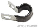 GUTS CHROME ガッツクローム 【V-TWIN】ラバーコートクランプ ホースクリップ・クランプ