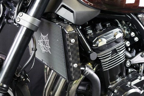 A-TECH エーテック ラジエターカバー Z900RS KAWASAKI カワサキ ラジエーター 冷却...