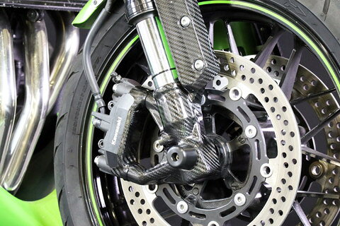 A-TECH エーテック フロントフォークキャリパーカバー Z900RS KAWASAKI カワサキ ...