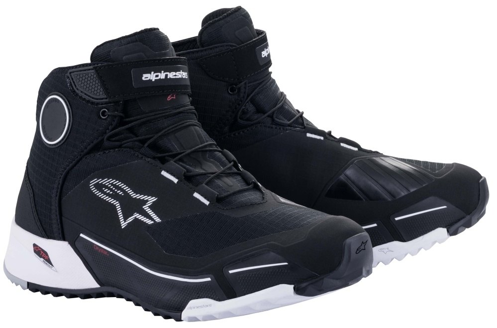 alpinestars アルパインスターズ CR-X DRYSTAR(R) RIDING SHOE［CR-X ドライスター ライディングシューズ ブラック／ホワイト］ フットウェア
