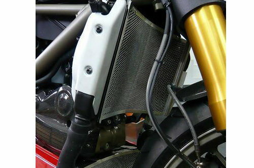 AELLA アエラ ラジエタープロテクター小／下部 STREETFIGHTER STREETFIGHTER848 DUCATI ドゥカティ ラジエーターコアガード・オイルクーラーコアガード 冷却関連 エンジン