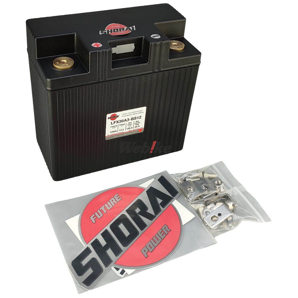 SHORAI Battery ���硼�饤�Хåƥ꡼ �������ե��饤�ȥХåƥ꡼��LFX36A3-BS12�� �������ϥХåƥ꡼ �Хåƥ꡼��Ϣ