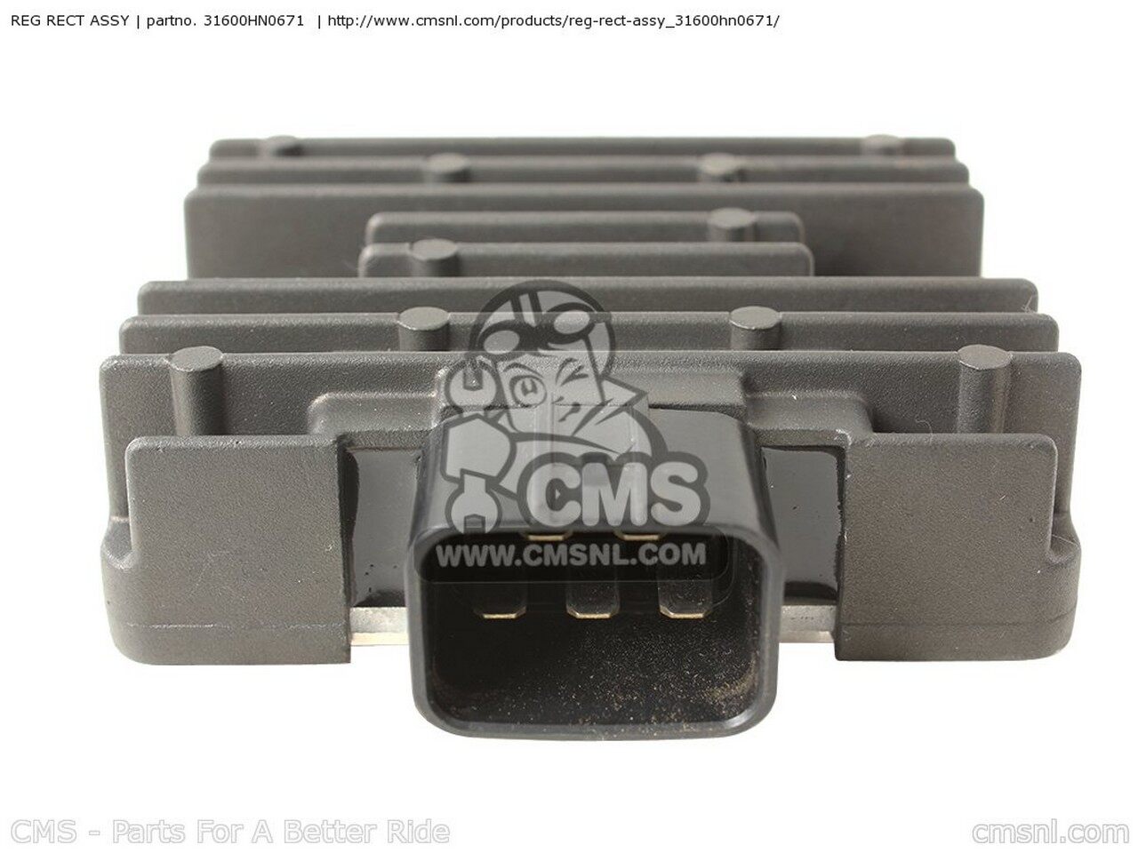 CMS シーエムエス REG RECT ASSY TRX450FE FOURTRAX 2002 2 AUSTRALIA USA EXCEPT CALIFORNIA 2003 3 CANADA 2004 4 TRX450FM HONDA ホンダ レギュレーター・レクチファイヤ 電装系