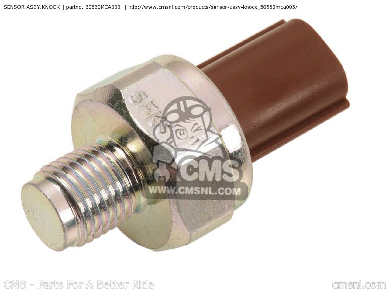 CMS シーエムエス SENSOR ASSY，KNOCK GL1800 GOLDWING 1 USA 2 3 4 5 6 AUSTRALIA / GH BRAZIL ENGLANDGH EUROPEAN DIRECT SALES FRANCE CMF IRELAND GL1800A KMH CANADA ENGLAND NRX1800DA VALKYRIE RUNE 2004 2005 NRX1800DB NRX1800EA NRX1800EB HONDA ホンダ 点火系