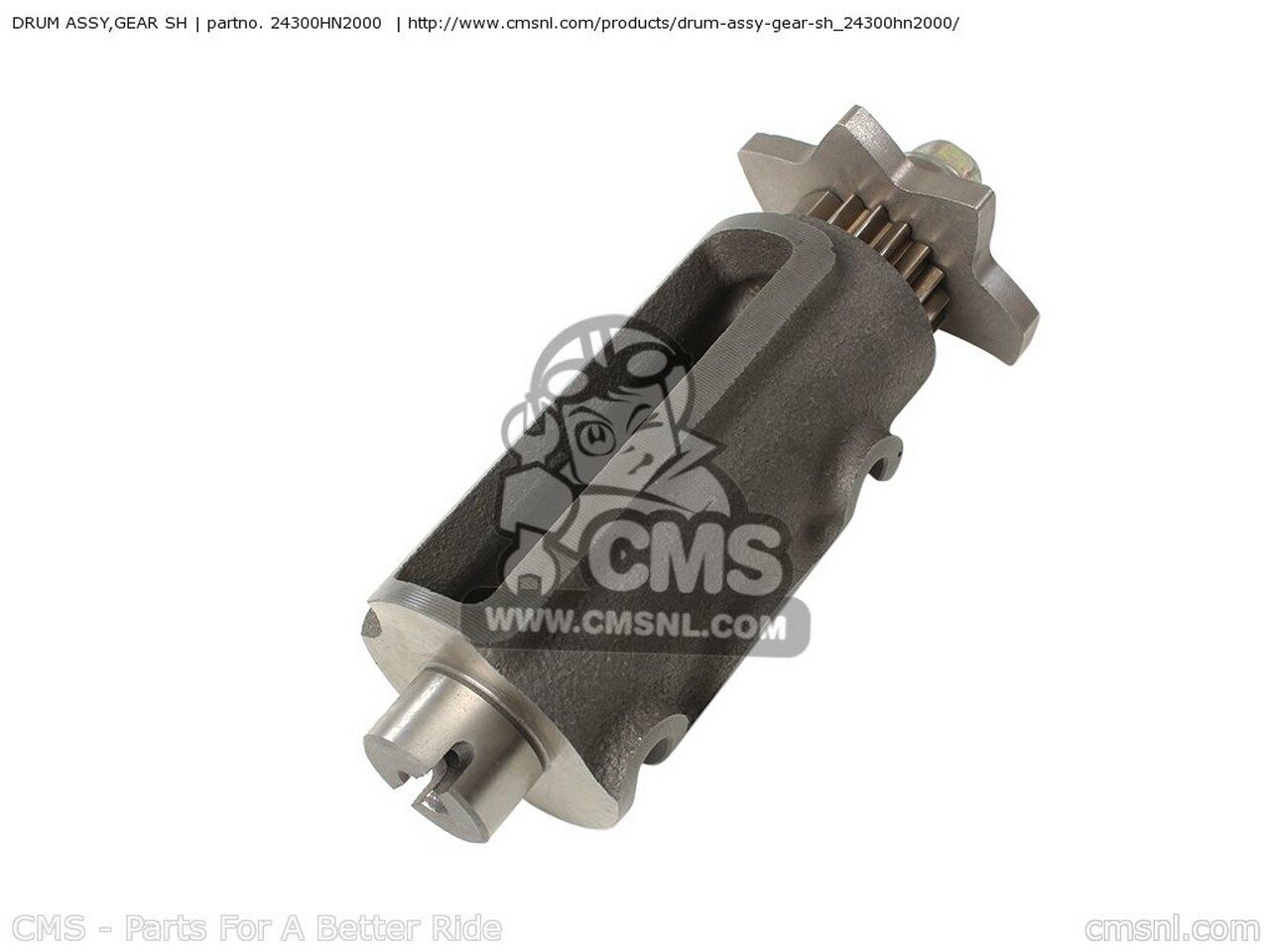 CMS シーエムエス DRUM ASSY，GEAR SH TRX500FA 2009 9 AUSTRALIA 2010 A EUROPEAN...