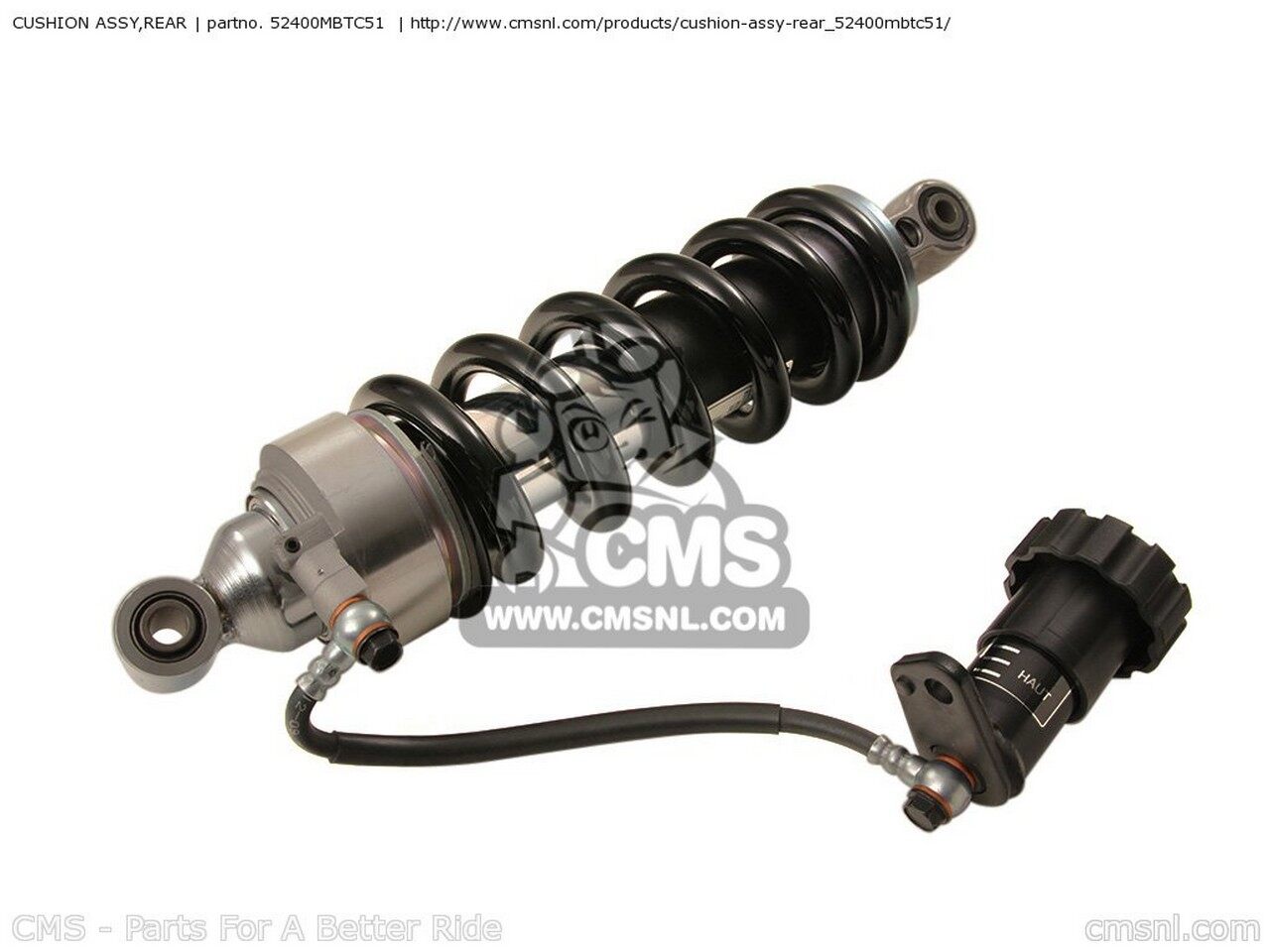 CMS シーエムエス CUSHION ASSY，REAR XL1000VA VARADERO 2007 7 ENGLAND / ABS MKH EUROPEAN DIRECT S..