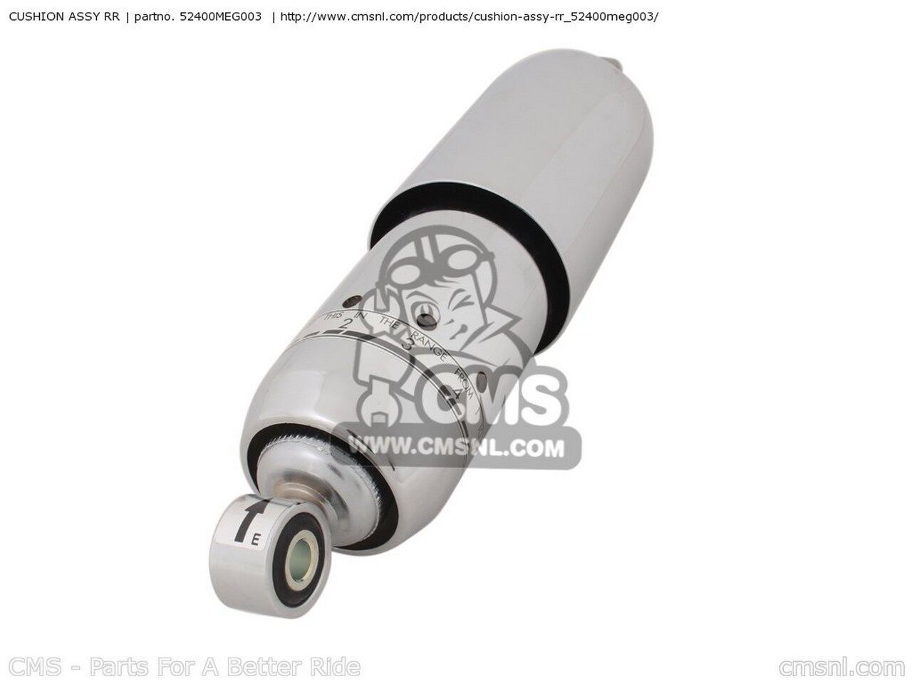 CMS シーエムエス CUSHION ASSY RR VT750C 2008 8 AUSTRALIA / KMH EUROPEAN DIRECT SALES FRANCE CMF ..