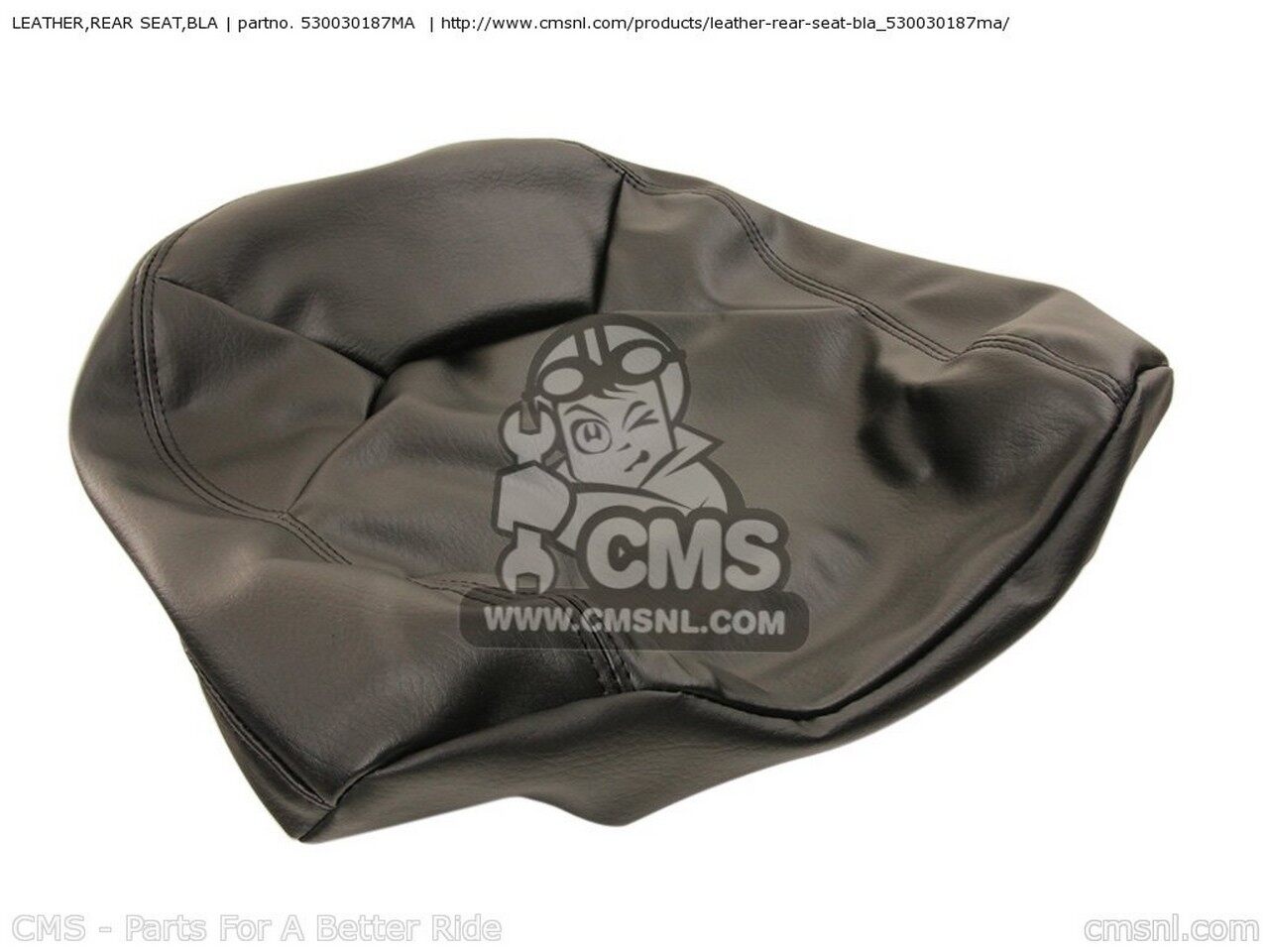 CMS シーエムエス LEATHER，REAR SEAT，BLA VN1700ADF VULCAN 1700 VOYAGER 2013 USA VN1700CDF NOMAD VN1700CEF 2014 / ABS VN1700DEFA KAWASAKI カワサキ その他シートオプション・補修部品 シート関連 外装