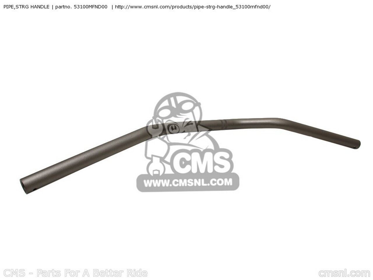 CMS シーエムエス PIPE，STRG HANDLE CB1000R 9 AUSTRALIA ENGLAND / MPH EUROPEAN DIRECT SALES FRANCE CMF A B CB1000RA ABS ST HONDA ホンダ ハンドルバー ハンドル