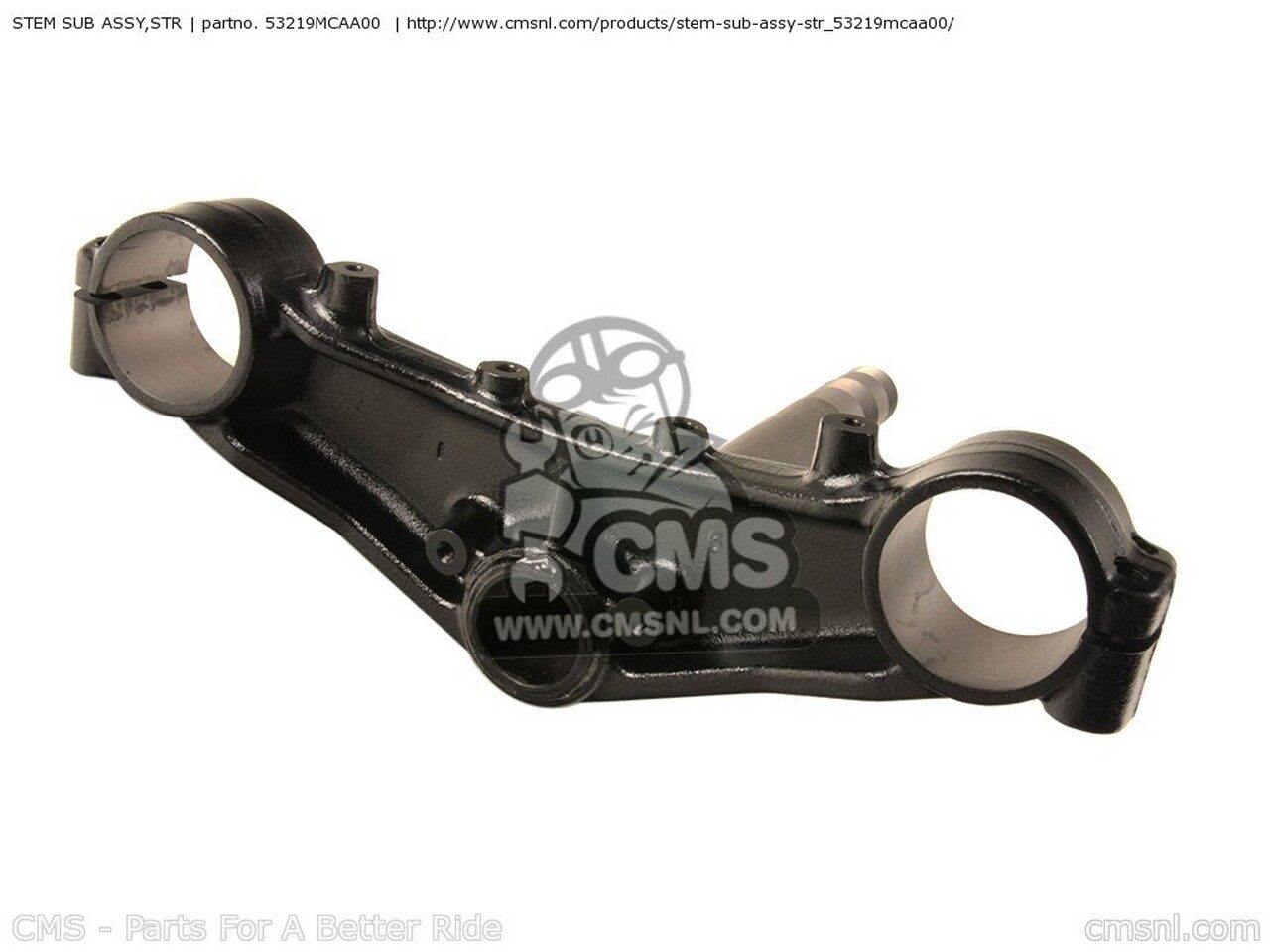 CMS シーエムエス STEM SUB ASSY，STR GL1800 GOLDWING 3 USA 4 5 6 AUSTRALIA / GH BRAZIL ENGLANDGH ..