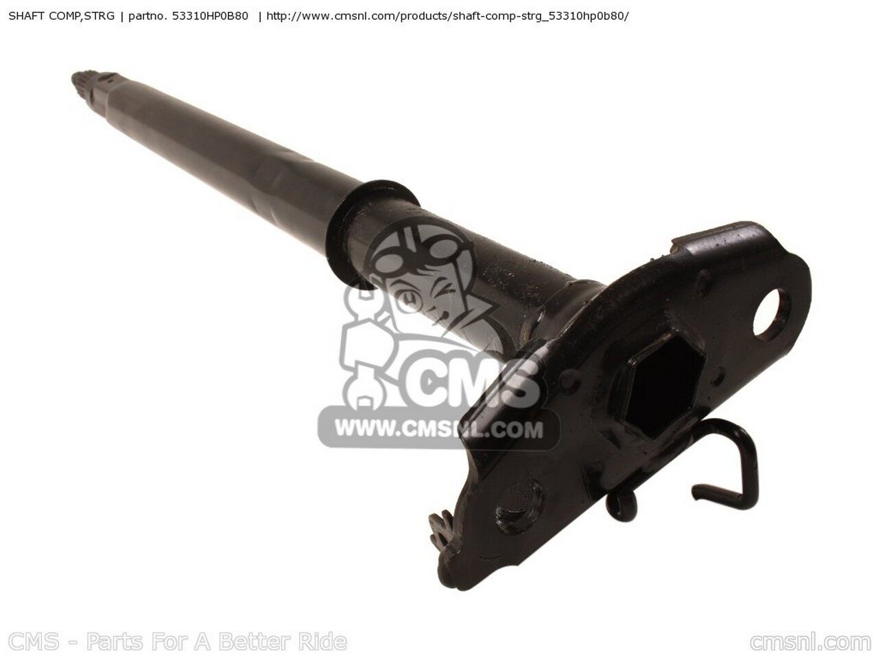CMS シーエムエス SHAFT COMP，STRG TRX500FA 2009 9 AUSTRALIA 2010 A EUROPEAN D...