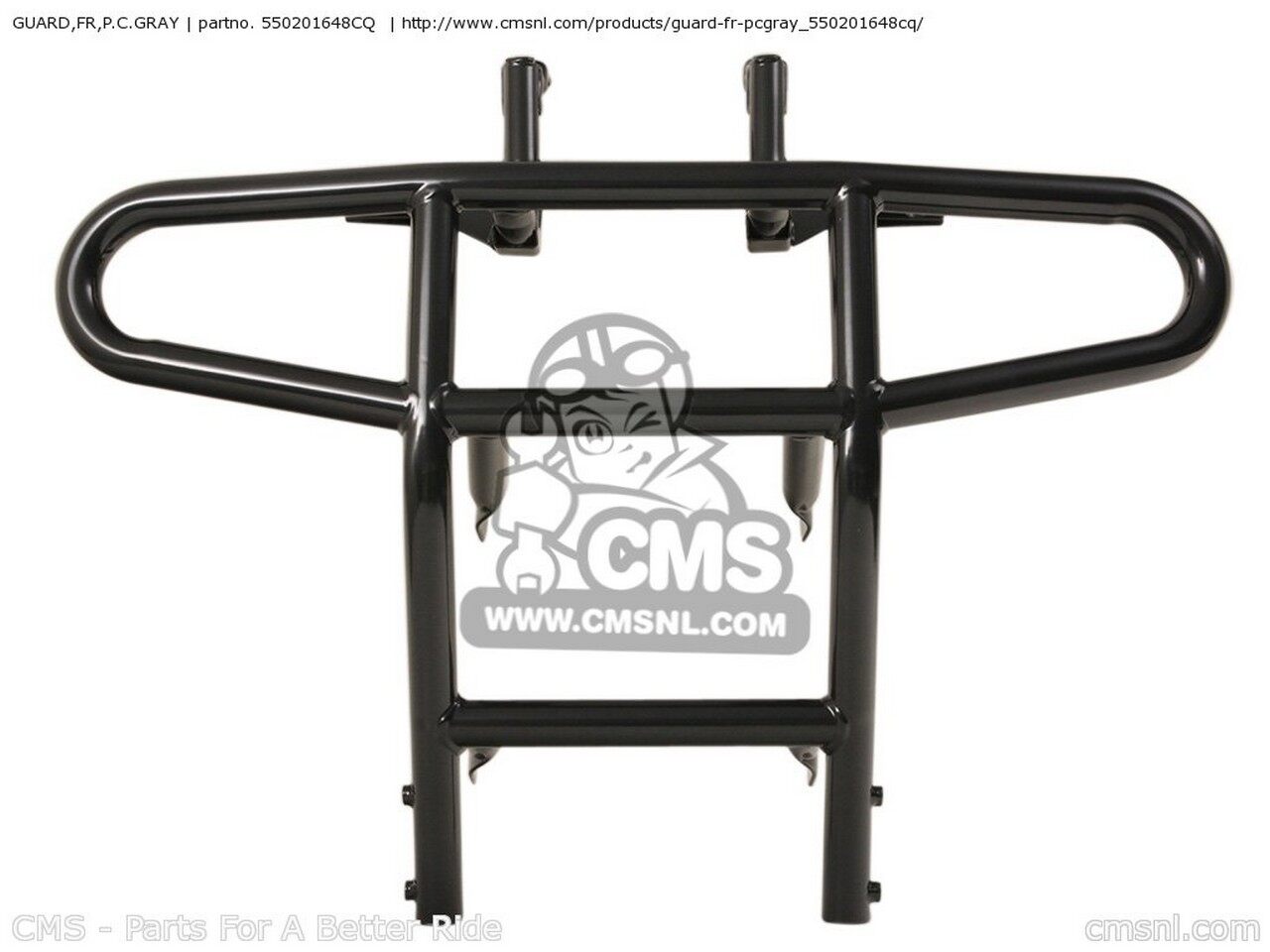 KAWASAKI - CMS シーエムエス GUARD，FR，P.C.GRAY KVF300-A3 PRAIRIE300 2001 USA / 4X4 KVF300-A4 2002 KAWASAKI カワサキ エンジンガード フレーム