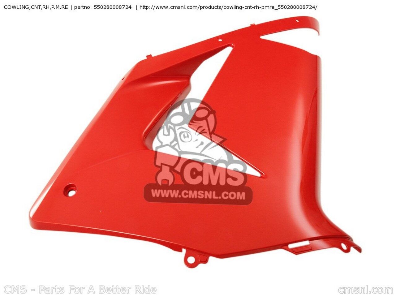 CMS シーエムエス COWLING，CNT，RH，P.M.RE ZX1000C2 NINJA ZX10R USA CALIFORNIA CANADA KAWASAKI カ..
