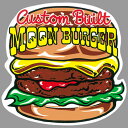 MOON EYES ムーンアイズ Burger Sticker ステッカー・デカール 外装(2)