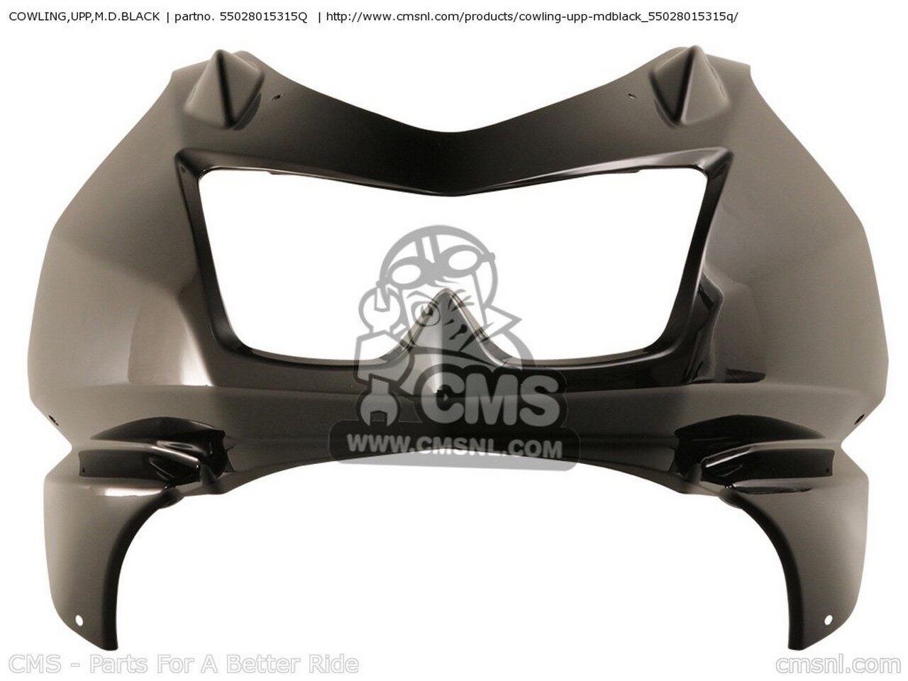 CMS シーエムエス COWLING，UPP，M.D.BLACK EX250J9F NINJA 250R 2009 USA KAWASAKI カワサキ アッパーカウル・フロントカウル カウル関連 外装