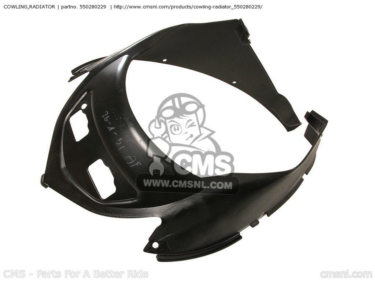 CMS シーエムエス COWLING，RADIATOR EX250J8F NINJA 250R 2008 USA EX250J9F 2009 EX250J9FA EX250JAF..