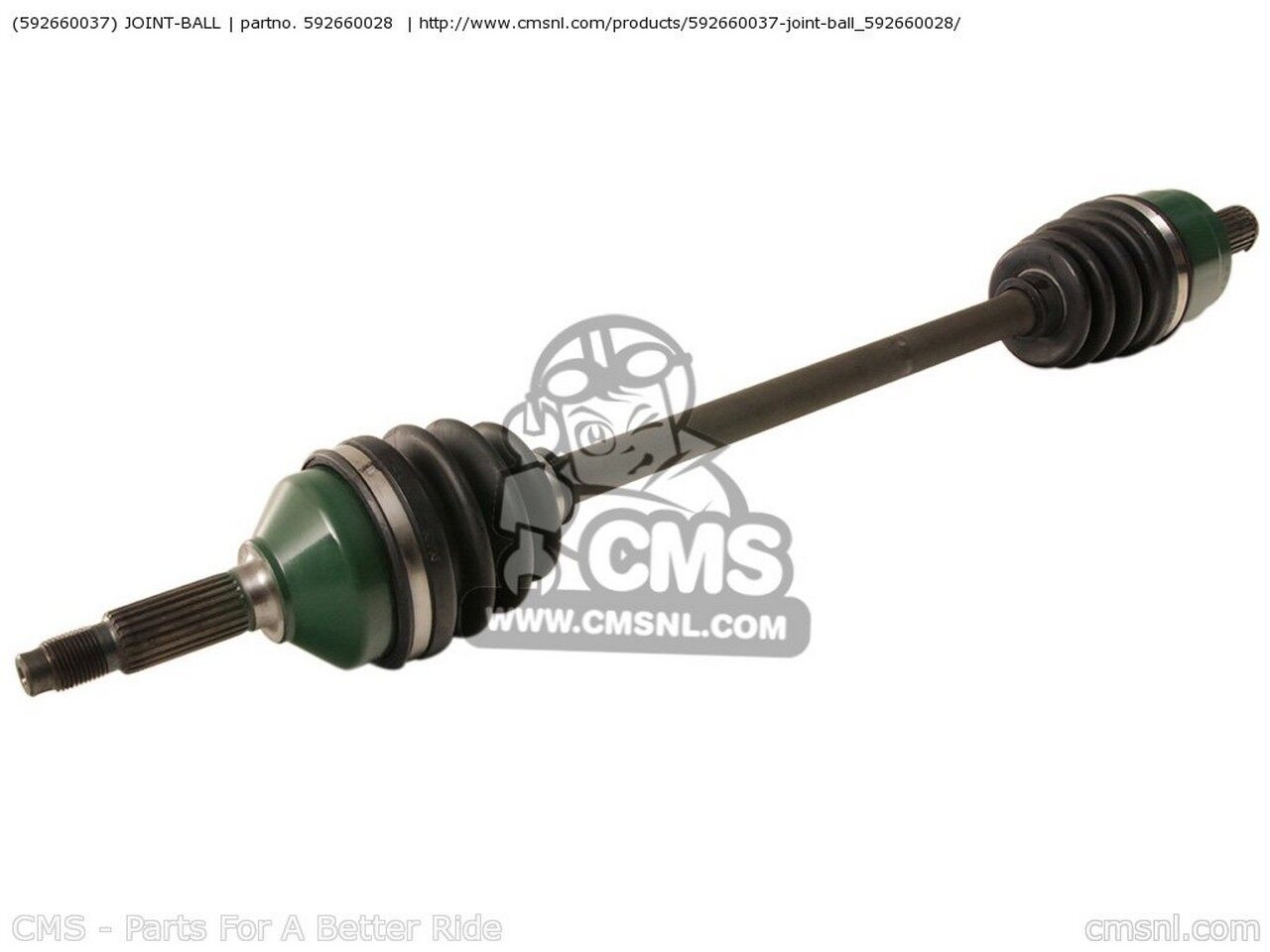 CMS シーエムエス (59266-0037) JOINT-BALL KRF750-B8F TERYX750 2008 USA / 4X4 KRF750-G9F 2009 KRF7..