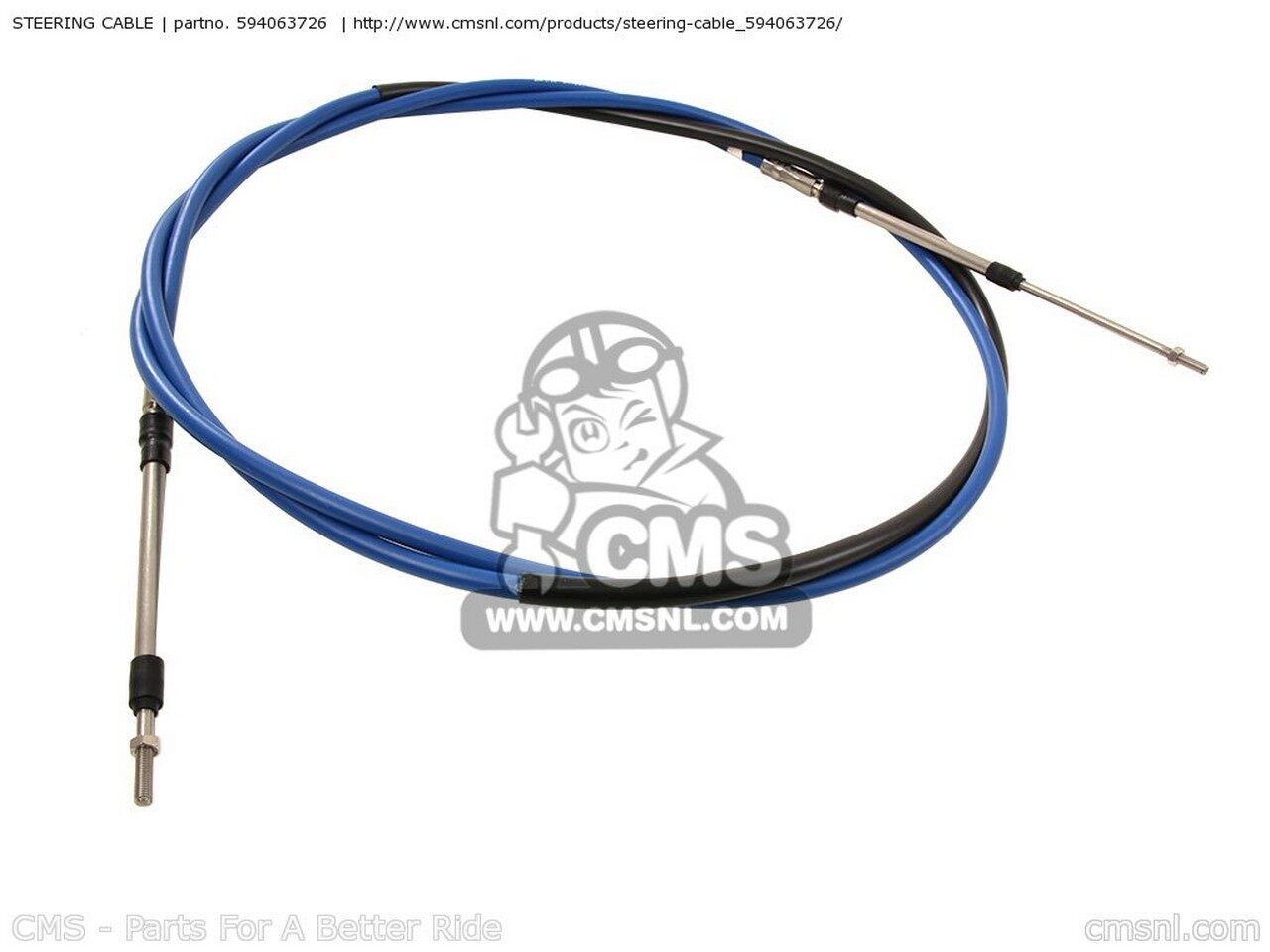 CMS シーエムエス CABLE-STRG JS750-C4 JETSKI750 SXI PRO 2001 USA JS750-C5 2002 KAWASAKI カワサキ ..