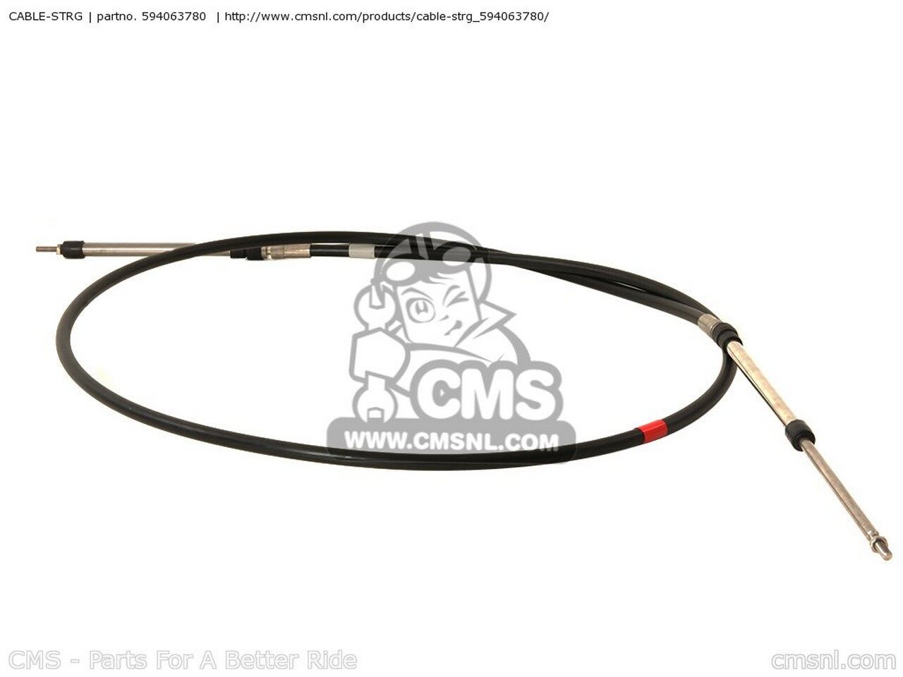 CMS シーエムエス CABLE-STRG JT1500-B7F JETSKI ULTRA 250X 2007 USA JT1500-C7F LX JT1500-C8F 2008 JT1500-E9F 260X 2009 JT1500-F9F 260LX KAWASAKI カワサキ その他ハンドルオプション・補修部品 ハンドル