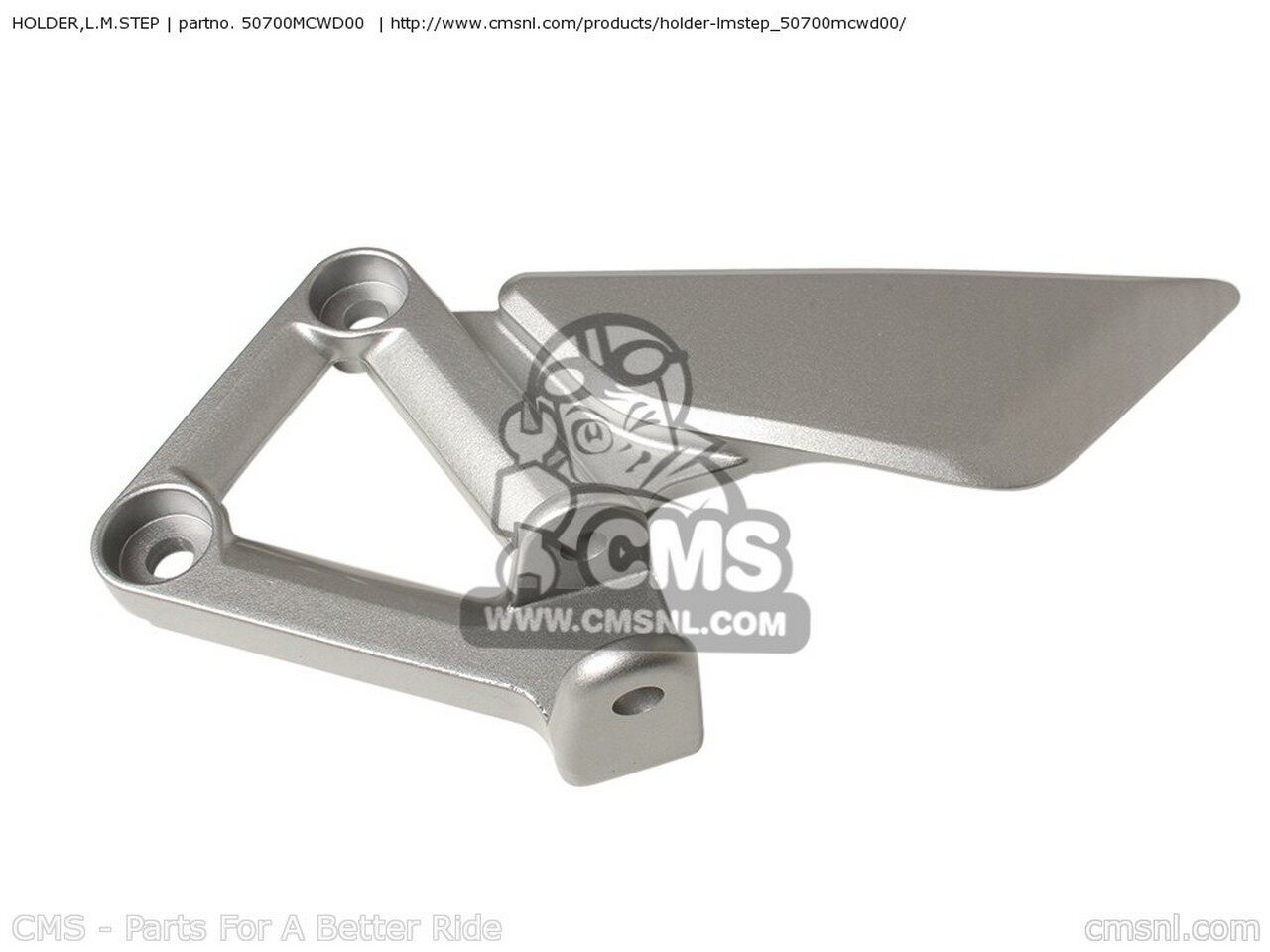 CMS シーエムエス HOLDER，L.M.STEP VFR800 2 AUSTRALIA FRANCE 6 ENGLAND EUROPEAN DIRECT SALES / CMF IRELAND 8 TWO 9 MK MME TYPE ENGLAN DMK 3 4 INTERCEPTOR USA VFR800A CANADA ABS 5 HONDA ホンダ その他ステップオプション・補修部品 ステップ 足回り