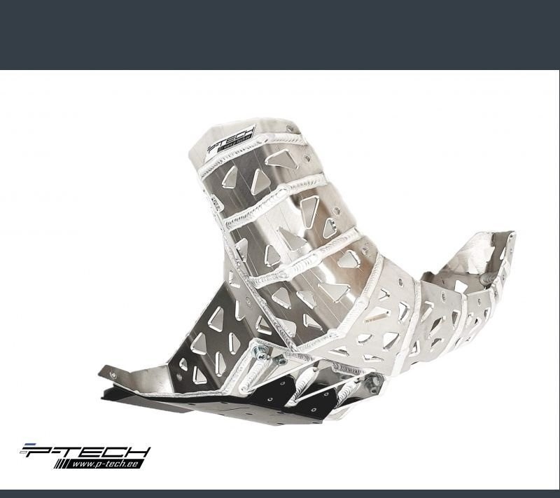 P-TECH ピーテック スキッド+チャンバー+リンクガード RR250 RR300 BETA ベータ アンダーガード・スキッドプレート フレーム