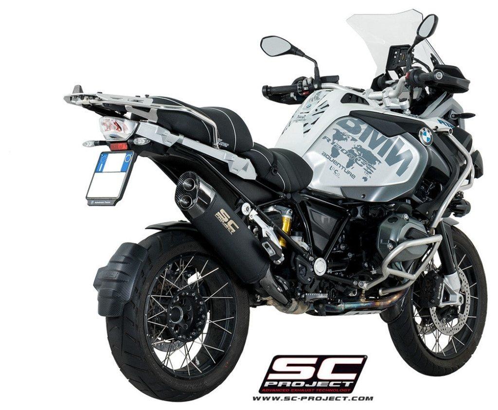 SC-PROJECT SCプロジェクト アドベンチャー スリップオンサイレンサー ブラックエディション【公道走行可】 R 1200 GS ADVENTURE BMW スリップオンマフラー マフラー