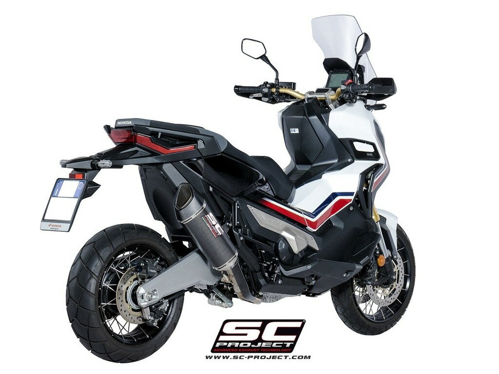 SC-PROJECT SCプロジェクト SC1-Rスリップオンサイレンサー X-ADV HONDA ホンダ スリップオンマフラー マフラー タイプ：カーボンサイレンサー(カーボン製テールエンドカバー付き)