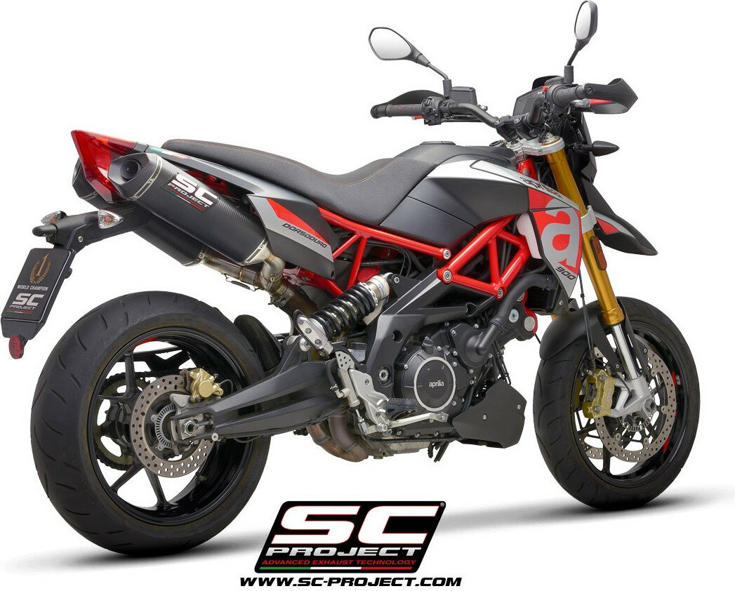 APRILIA - SC-PROJECT SCプロジェクト SC1-Mスリップオンサイレンサー【公道走行可】 DORSODURO900 APRILIA アプリリア スリップオンマフラー マフラー