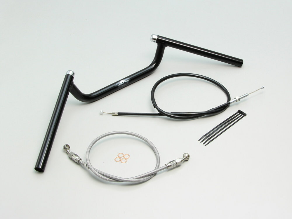 HURRICANE ハリケーン コンドル ハンドルキット MT-03 2015- MT-25 MT03 YAMAHA ヤマハ ハンドル ブレーキホース仕様：フルステンレス製